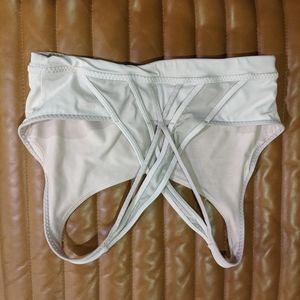 Athleta sports bra size M light pink